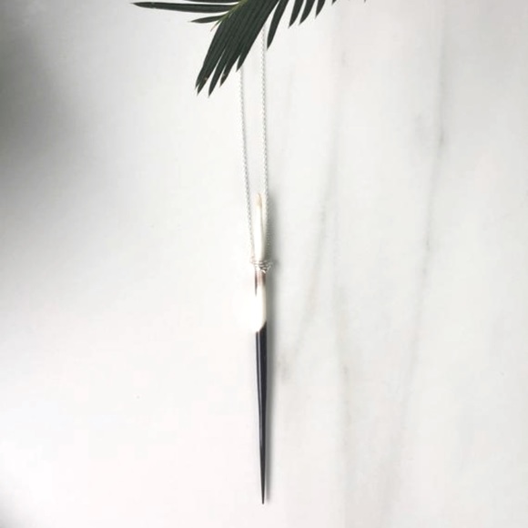 Made to Order: Porcupine Quill Necklace - Picture 1 of 2